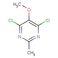851986-00-0 4,6-dichloro-5-methoxy-2-methylpyrimidine chemical structure