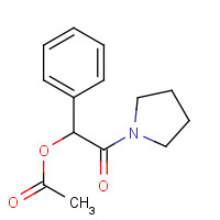 73200-21-2 (2-oxo-1-phenyl-2-pyrrolidin-1-ylethyl) acetate chemical structure