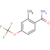 261951-90-0 2-methyl-4-(trifluoromethoxy)benzamide chemical structure