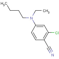 821776-89-0 4-[butyl(ethyl)amino]-2-chlorobenzonitrile chemical structure