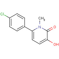 1333146-82-9 6-(4-chlorophenyl)-3-hydroxy-1-methylpyridin-2-one chemical structure