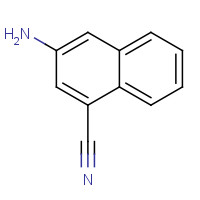 91135-40-9 3-aminonaphthalene-1-carbonitrile chemical structure