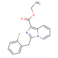 1011528-01-0 ethyl 3-[(2-fluorophenyl)methyl]imidazo[1,5-a]pyridine-1-carboxylate chemical structure