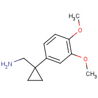 927993-35-9 [1-(3,4-dimethoxyphenyl)cyclopropyl]methanamine chemical structure