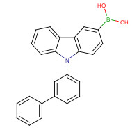 1416814-68-0 [9-(3-phenylphenyl)carbazol-3-yl]boronic acid chemical structure