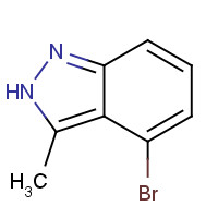 1159511-73-5 4-bromo-3-methyl-2H-indazole chemical structure
