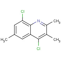 1259512-91-8 4,8-dichloro-2,3,6-trimethylquinoline chemical structure