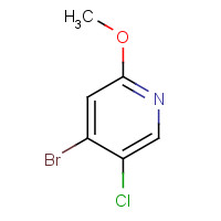 1211534-25-6 4-bromo-5-chloro-2-methoxypyridine chemical structure