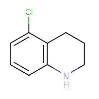 72995-16-5 5-chloro-1,2,3,4-tetrahydroquinoline chemical structure