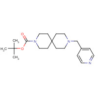 1246508-52-0 tert-butyl 9-(pyridin-4-ylmethyl)-3,9-diazaspiro[5.5]undecane-3-carboxylate chemical structure