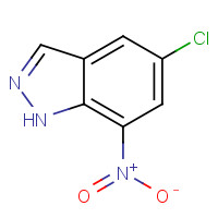 41926-18-5 5-chloro-7-nitro-1H-indazole chemical structure