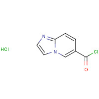 859833-15-1 imidazo[1,2-a]pyridine-6-carbonyl chloride;hydrochloride chemical structure