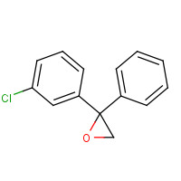 71827-53-7 2-(3-chlorophenyl)-2-phenyloxirane chemical structure