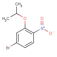 1369906-03-5 4-bromo-1-nitro-2-propan-2-yloxybenzene chemical structure