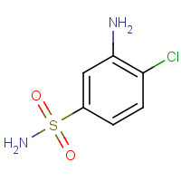 29092-34-0 3-amino-4-chlorobenzenesulfonamide chemical structure