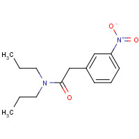 97351-97-8 2-(3-nitrophenyl)-N,N-dipropylacetamide chemical structure