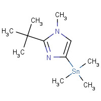 936718-20-6 (2-tert-butyl-1-methylimidazol-4-yl)-trimethylstannane chemical structure