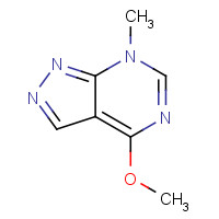 343330-75-6 4-methoxy-7-methylpyrazolo[3,4-d]pyrimidine chemical structure