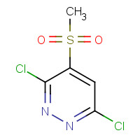 1178584-05-8 3,6-dichloro-4-methylsulfonylpyridazine chemical structure