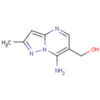 1245768-35-7 (7-amino-2-methylpyrazolo[1,5-a]pyrimidin-6-yl)methanol chemical structure