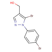 1245149-51-2 [5-bromo-1-(4-bromophenyl)pyrazol-4-yl]methanol chemical structure