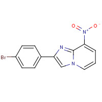 866051-28-7 2-(4-bromophenyl)-8-nitroimidazo[1,2-a]pyridine chemical structure