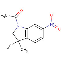 453562-68-0 1-(3,3-dimethyl-6-nitro-2H-indol-1-yl)ethanone chemical structure