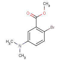 164513-41-1 methyl 2-bromo-5-(dimethylamino)benzoate chemical structure