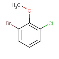 174913-10-1 1-bromo-3-chloro-2-methoxybenzene chemical structure