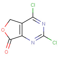 15783-48-9 2,4-dichloro-5H-furo[3,4-d]pyrimidin-7-one chemical structure