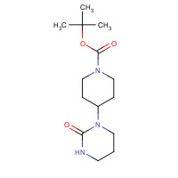 902133-66-8 tert-butyl 4-(2-oxo-1,3-diazinan-1-yl)piperidine-1-carboxylate chemical structure