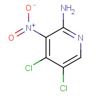 662116-67-8 4,5-dichloro-3-nitropyridin-2-amine chemical structure