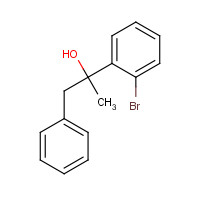 906673-57-2 2-(2-bromophenyl)-1-phenylpropan-2-ol chemical structure