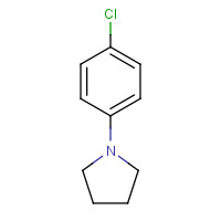4280-30-2 1-(4-chlorophenyl)pyrrolidine chemical structure