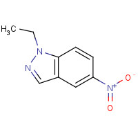5228-51-3 1-ethyl-5-nitroindazole chemical structure