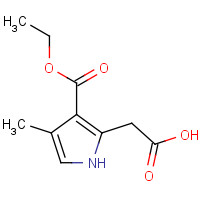 945381-57-7 2-(3-ethoxycarbonyl-4-methyl-1H-pyrrol-2-yl)acetic acid chemical structure