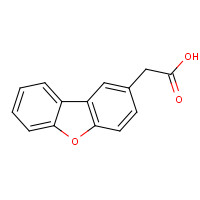 51497-55-3 2-dibenzofuran-2-ylacetic acid chemical structure