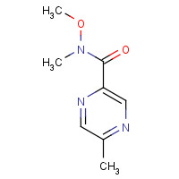 317335-27-6 N-methoxy-N,5-dimethylpyrazine-2-carboxamide chemical structure