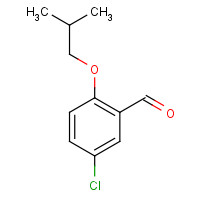 27590-77-8 5-chloro-2-(2-methylpropoxy)benzaldehyde chemical structure