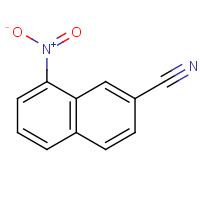 23245-68-3 8-nitronaphthalene-2-carbonitrile chemical structure