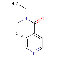 530-40-5 N,N-diethylpyridine-4-carboxamide chemical structure