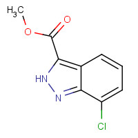 885278-56-8 methyl 7-chloro-2H-indazole-3-carboxylate chemical structure