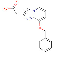 885276-83-5 2-(8-phenylmethoxyimidazo[1,2-a]pyridin-2-yl)acetic acid chemical structure