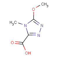 1319257-90-3 5-methoxy-4-methyl-1,2,4-triazole-3-carboxylic acid chemical structure