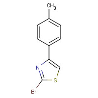 101862-33-3 2-bromo-4-(4-methylphenyl)-1,3-thiazole chemical structure