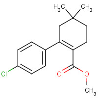 1228780-49-1 methyl 2-(4-chlorophenyl)-4,4-dimethylcyclohexene-1-carboxylate chemical structure