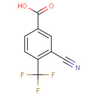 1048034-95-2 3-cyano-4-(trifluoromethyl)benzoic acid chemical structure
