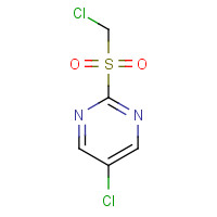 79685-27-1 5-chloro-2-(chloromethylsulfonyl)pyrimidine chemical structure