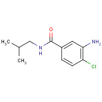 723291-67-6 3-amino-4-chloro-N-(2-methylpropyl)benzamide chemical structure