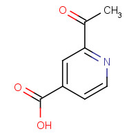 25028-33-5 2-acetylpyridine-4-carboxylic acid chemical structure